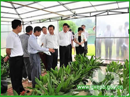 国家环保部李�q�杰副部长视察我司南宁青�U�区生�z�L��水治理项�?/></a> <a href=